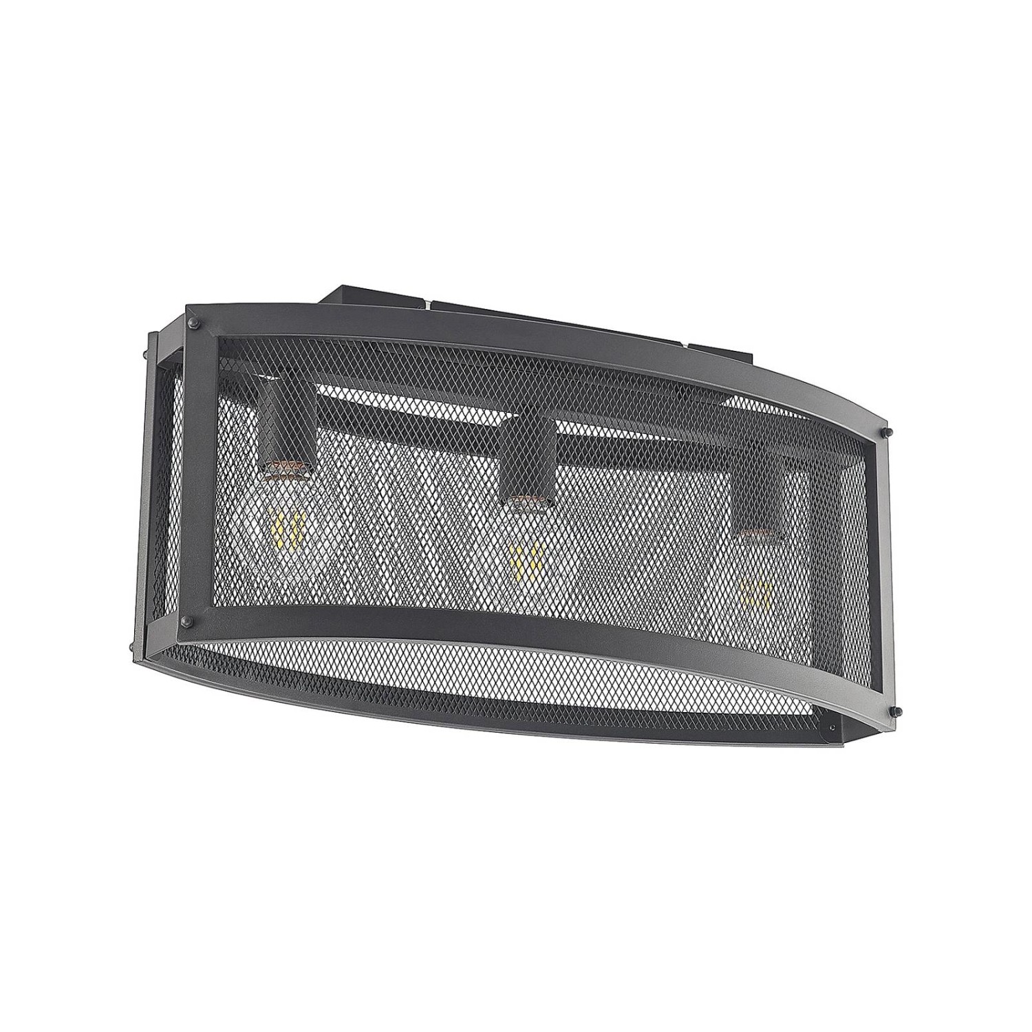 Lindby Deckenlampe Mizgin 9921138 Landhaus Vintage Rustikal in Schwarz aus günstig online kaufen