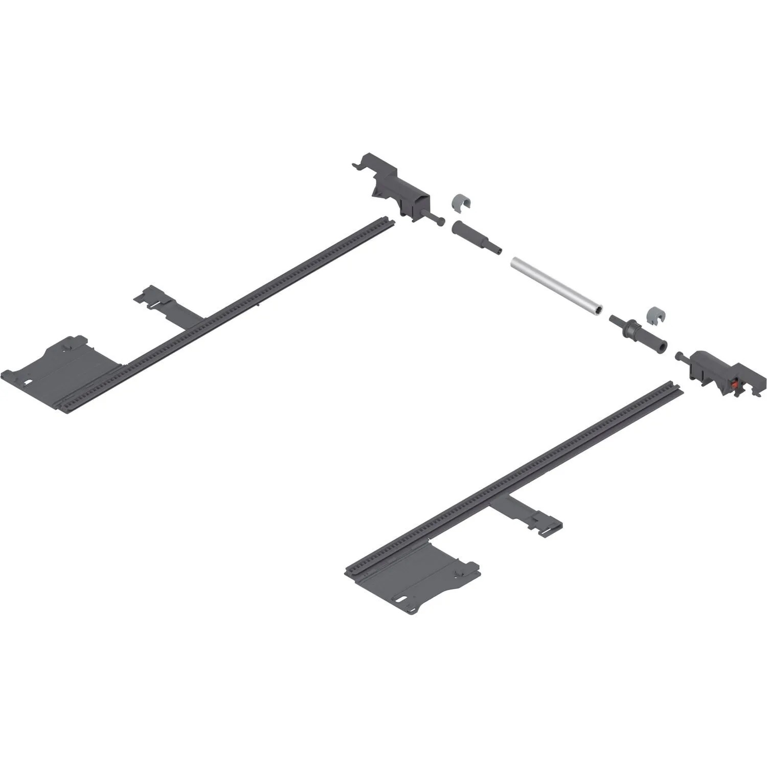 Blum SeitenstaBilisierungs-Set Movento Bis Nennlänge 400 mm