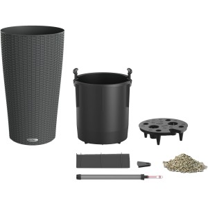 pflanztpfe aus fiberglas Pflanzkbel | Fiberglas | rund konisch | D40xH31cm