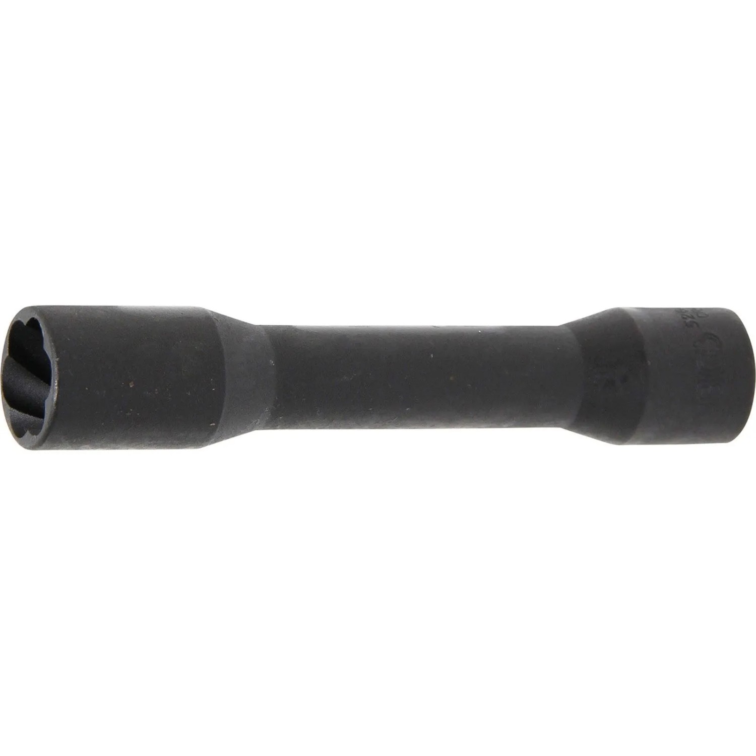 BGS Spiral Profil Steckschlüssel Einsatz Schraubenausdreher  Tief Antrieb Innenvierkant 12 5 Mm  1 2 Zoll  SW 19 Mm 5264 19