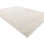 Rechteckiger RugsX Teppich Casablanca Loom in Creme, aus Polypropylen, mit feiner Schlingenflor-Struktur.