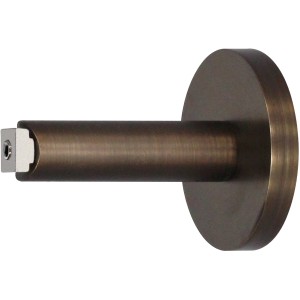 Mydeco Gardinenstangen-Halterung Match, bronziert, für Stangen mit Ø 2,5 cm.