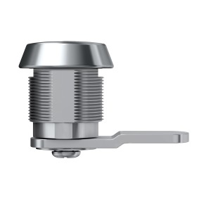 Basi Hebelschloss HS 326 für Format Briefkästen, verschiedenschließend, hell vernickelt.