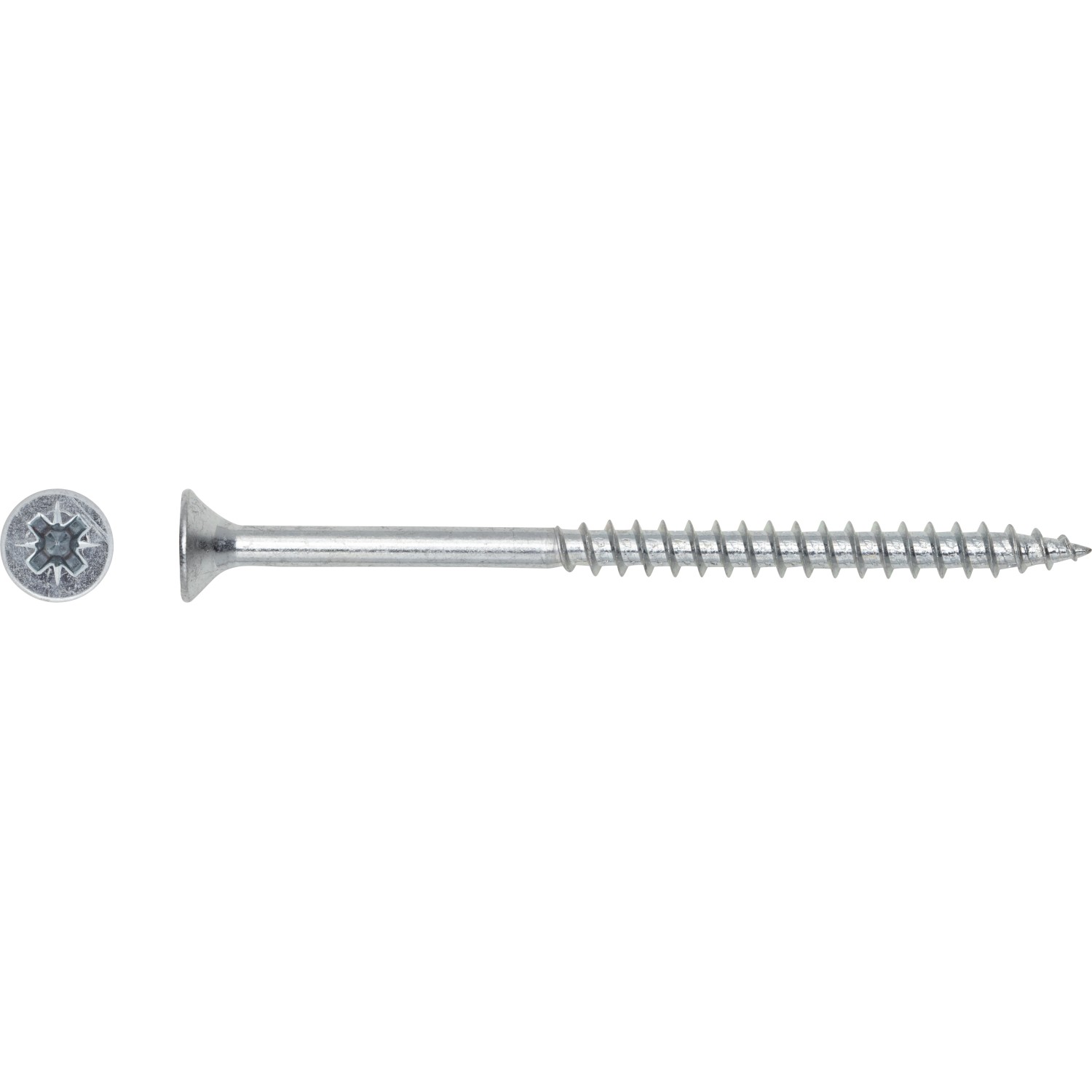 Senkkopf Spanplattenschraube PZ-Antrieb Ø 6 mm x 40 mm 10 Stück