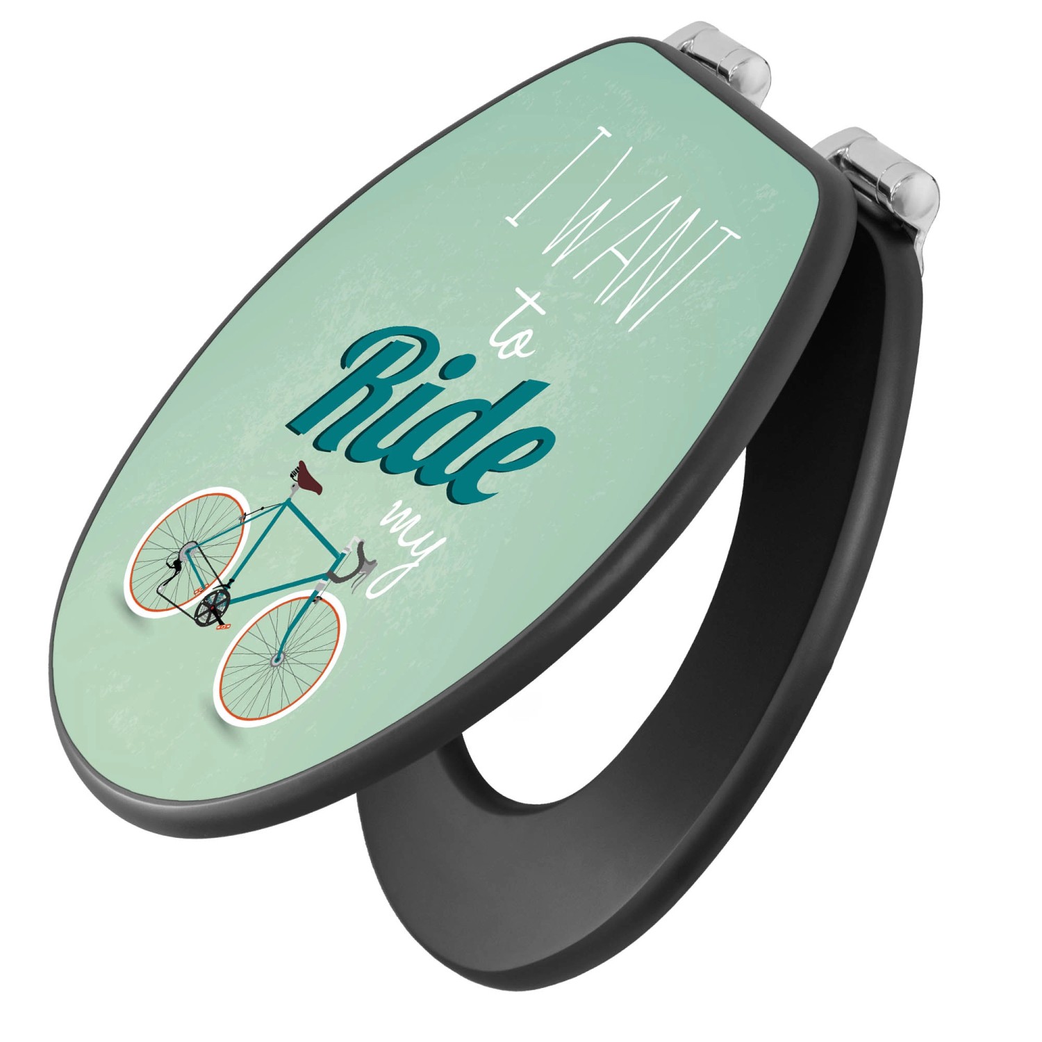 Banjado Anthrazit Toilettendeckel Mit Absenkautomatik WC-Sitz Soft Close Hy günstig online kaufen
