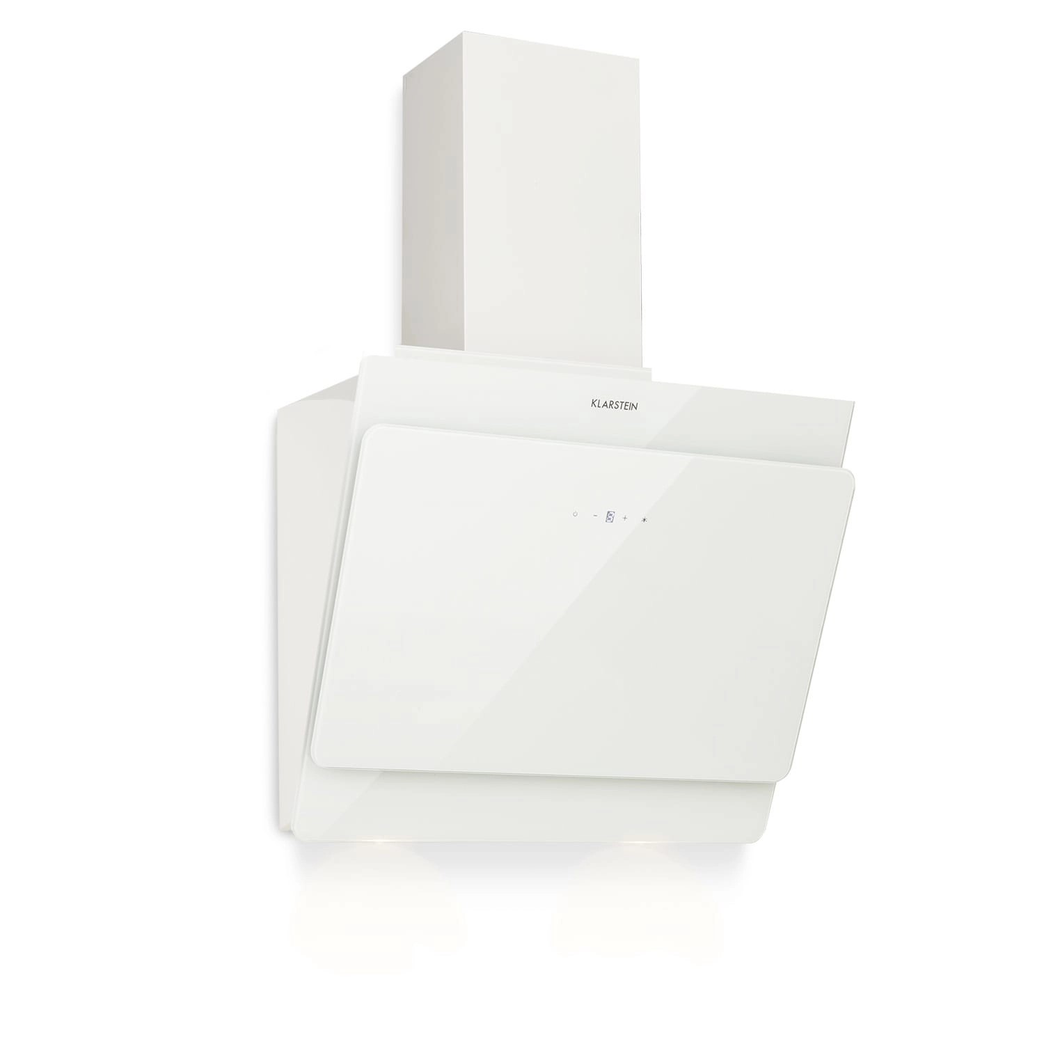 Klarstein Klarstein Aurica 60 Dunstabzugshaube 60cm 600 m³/h LED Touch Glas Weiß