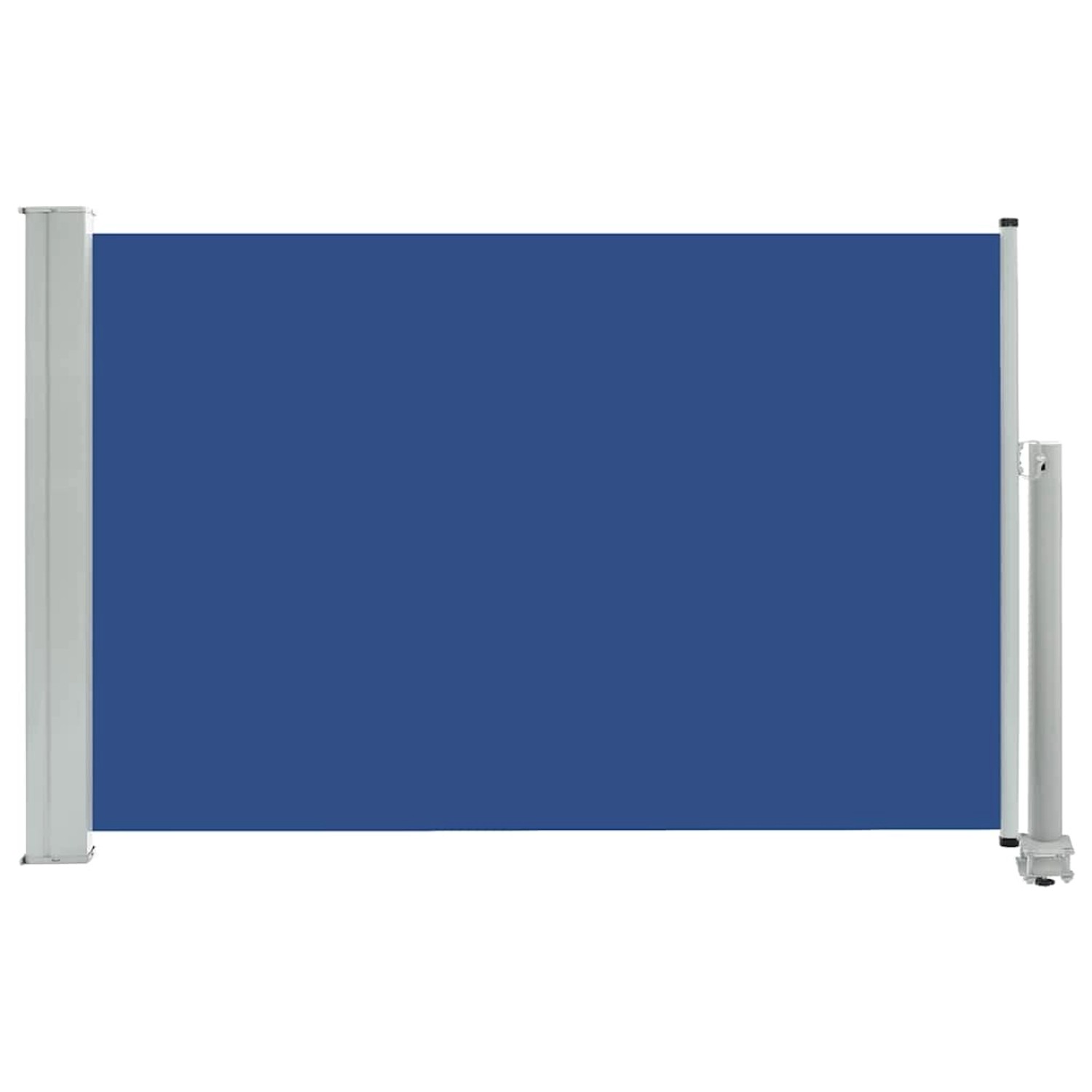 furnicato Ausziehbare Seitenmarkise 60×300 cm Blau günstig online kaufen