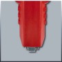 Detailaufnahme des roten Einhell Elektrotackers TC-EN 20 E, Tacker-Werkzeug.