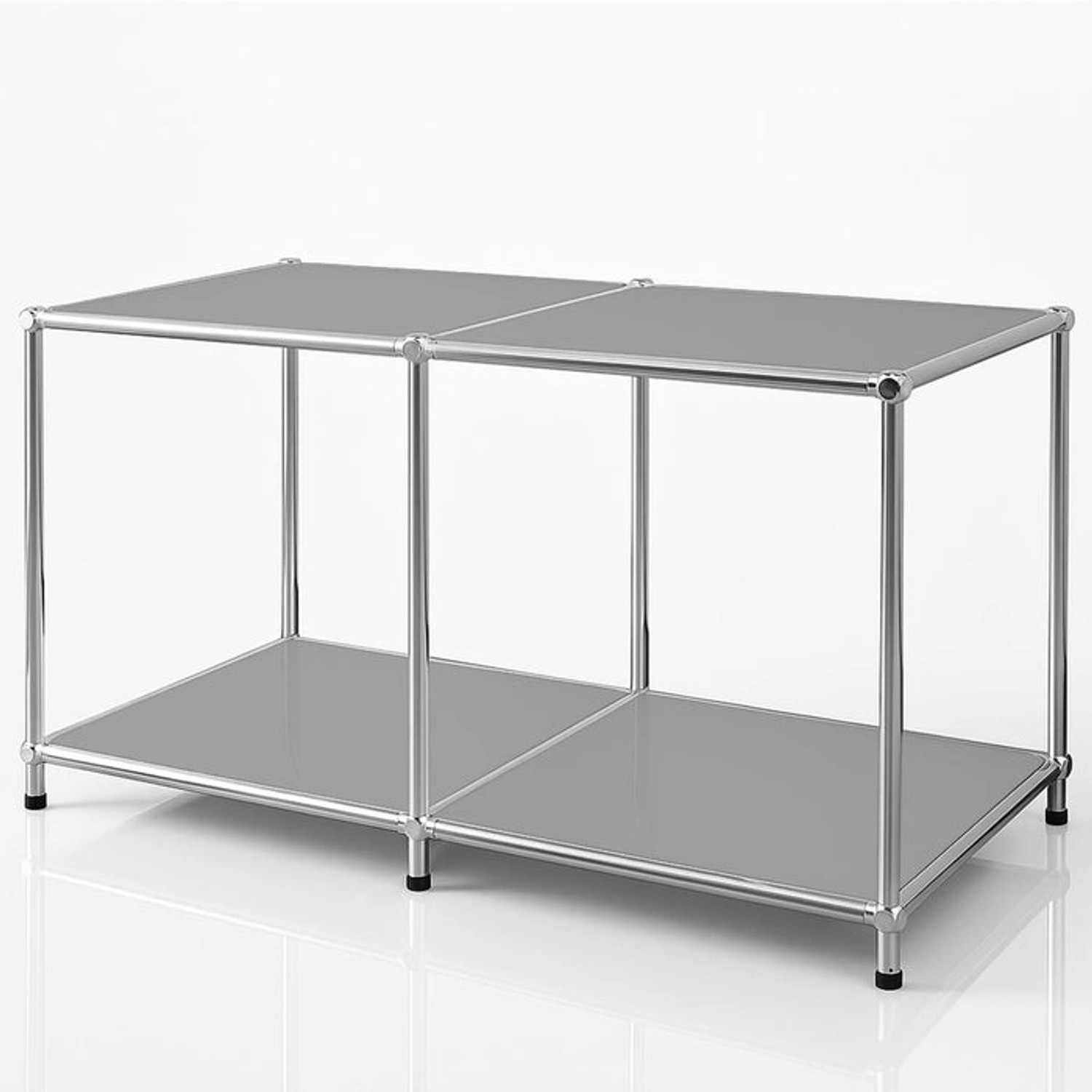 Floordirekt Metallregal Concept Epure MK-016 Sideboard 80 x 40 x 46 cm Grau günstig online kaufen