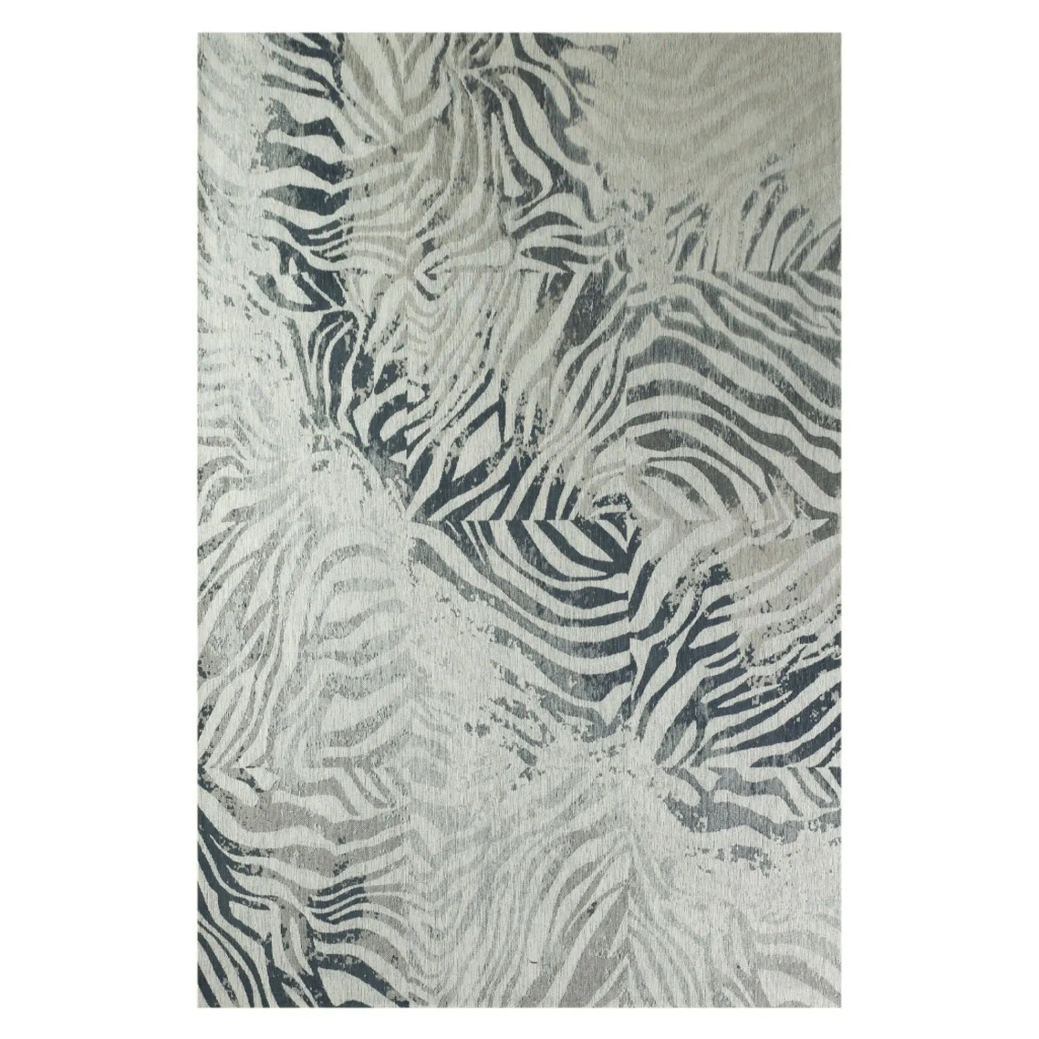 Lola&Moi Teppich Kenyan Sky Blau 140x200cm