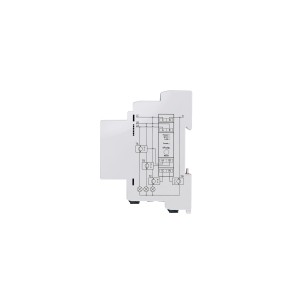 Shelly Pro 3EM Stromverbrauchsmessgerät (120A, Weiß) für Hausautomation.