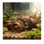 Relaxdays Aquariumdekoration Baumstamm Polyresin Braun Ungiftig Versteckhöhle für Süßwasser und Salzwasser 5,5 cm x 13,5 cm x 9 cm 0,14 kg_2