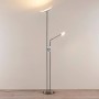 Lindby LED Stehlampe Jonne 9624066 Dimmbar Modern in Alu aus Metall 2-flammig Wohnzimmerleuchte_5