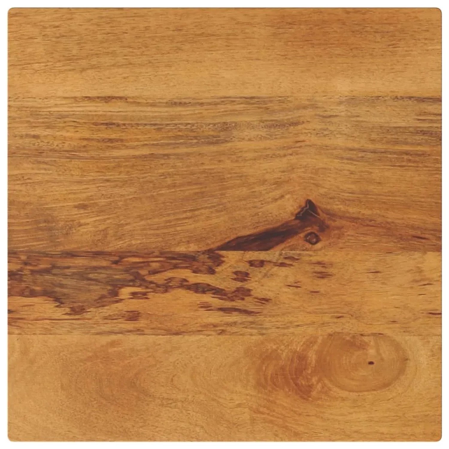 vidaXL Tischplatte 40x40x2,5 cm Quadratisch Massivholz Mango 371574