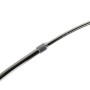 QAZQA Moderne Bogenlampe Chrom mit Weißem Schirm Arc Basic_6