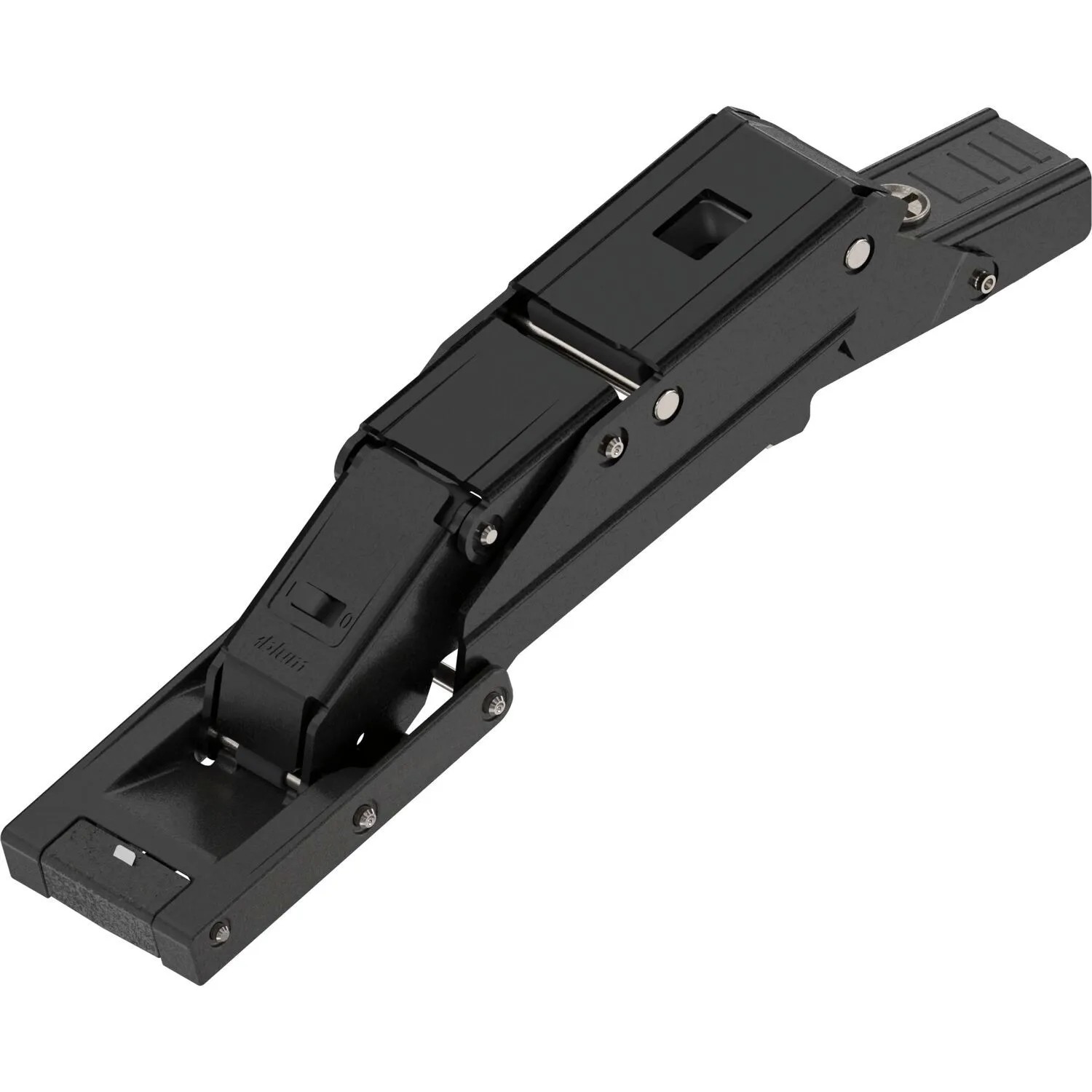 Blum Spiegeltürscharnier Cristallo Clip Top Blumotion 110 Grad mit Feder Onyx Kleben