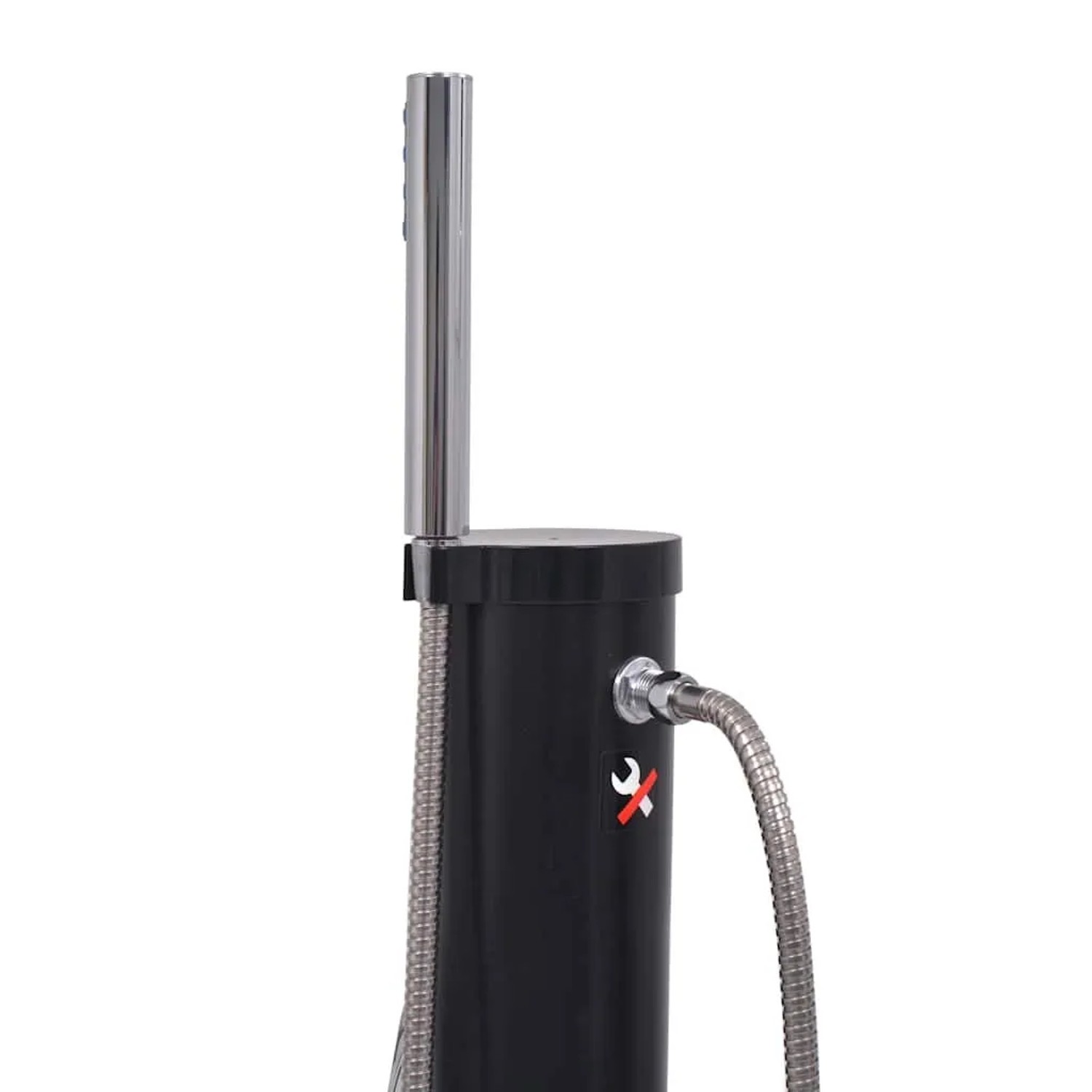 vidaXL Solardusche 8 L PVC Stahl 91231_5