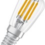 Osram LED-Lampe E14, klare T-Form, 2,8W, Tageslicht, 250 lm, 6,3x2,6 cm (H x Ø).