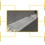Schellenberg Lichtschachtabdeckung 55x110cm aus Aluminium zum Schutz vor Laub und Insekten.