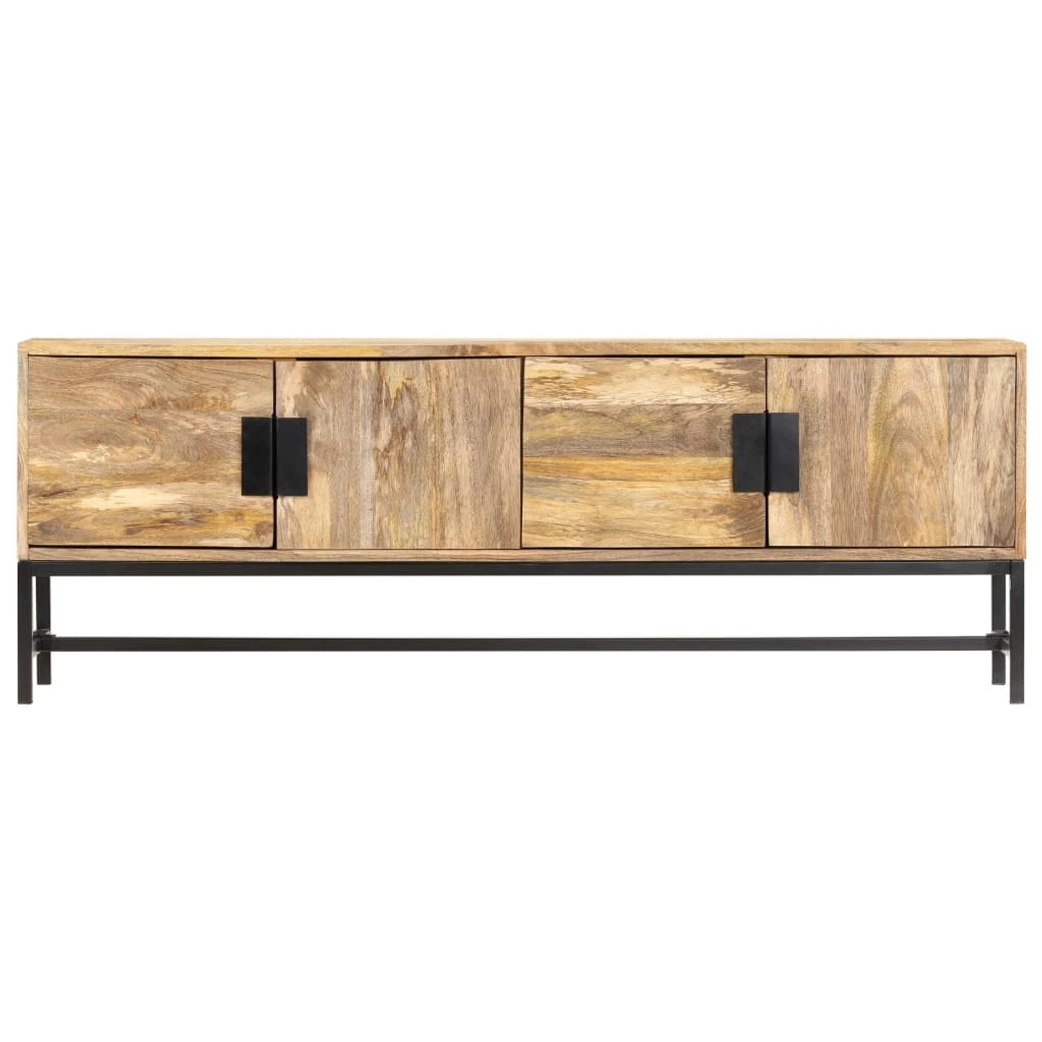 VidaXL TV-Schrank 140x30x50 cm Massivholz Mango  Modell 1