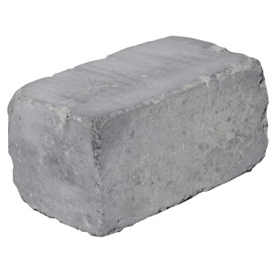 EHL Mauerstein Verona Antik Light, grau-anthrazit nuanciert, 24x14x12 cm.