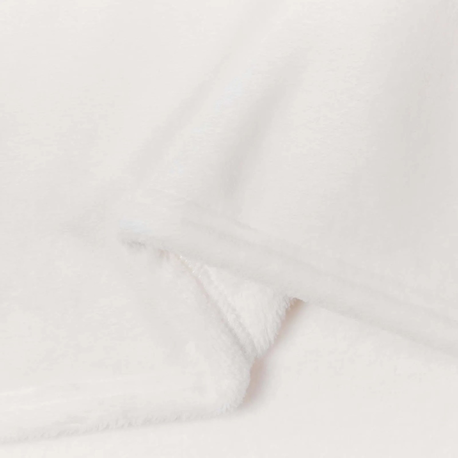 vidaXL Überwurfdecke Weiß 130 x 150 cm Fleece 42016781_6