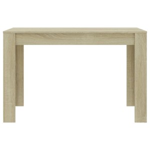 Esstisch Sonoma-Eiche, 120x60 cm, aus Holzwerkstoff. Schlichtes Design für Esszimmer oder Küche.