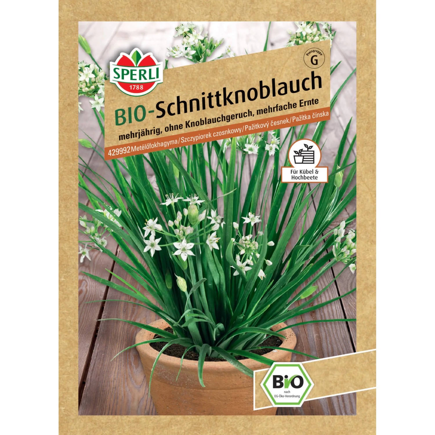 Kiepenkerl Bio-Schnittknoblauch