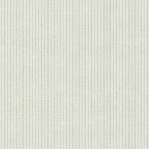 Helle, gestreifte Vliestapete in Hellgrün für Wohn- und Schlafzimmer im Landhausstil.