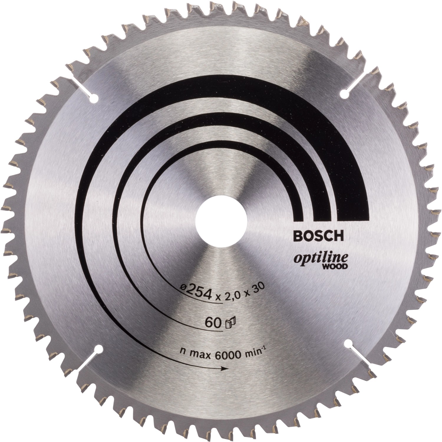 Bosch Hartmetall Kreissägeblatt Ø 254 mm