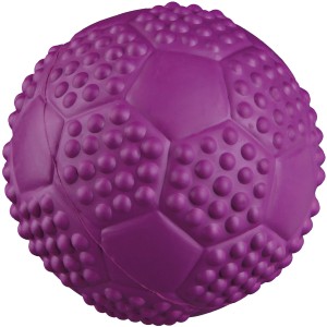 Lila Jollypaw Sportball aus Naturgummi, ø 5,5 cm, für Hunde.