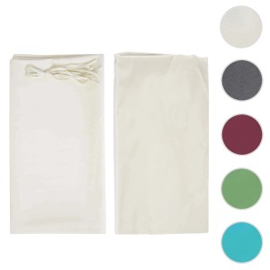 MCW Ersatzbezug Dach für Pergola Beja 4x4m, Creme. Dachbezug für Terrassenüberdachung.