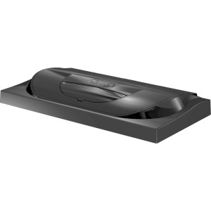 Schwarze Tetra Starter Line Abdeckung 105 l für Aquarien mit Futterklappe und LED.