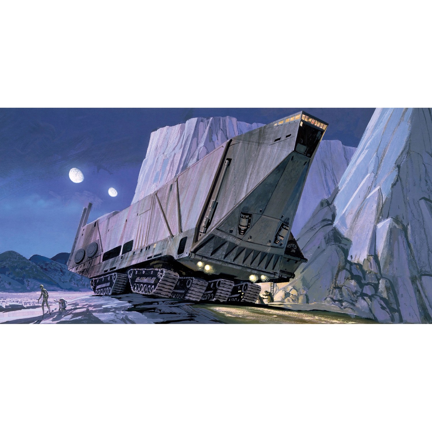 Komar Fototapete Vlies Star Wars Classic RMQ Sandcrawler  500 x 250 cm