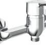 Schütte Duscharmatur Vico Chrom, Einhebelmischer für die Dusche mit glänzender Oberfläche.