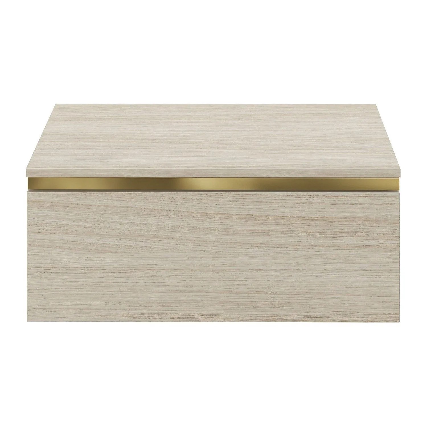 Vente-unique Nachttisch Vukia Naturfarben Hell 48.5 cm