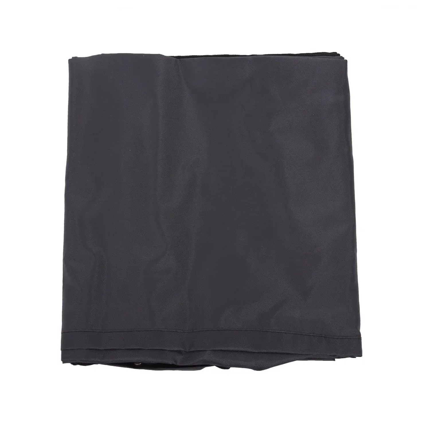 Dunkelgraue, gefaltete MCW Abdeckhaube J41. Robuste Schutzplane für Tische, wasserabweisend und reißfest aus Polyester.