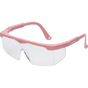 Gebol Schutzbrille Safety Kids in Pink, Augenschutz für Kinder mit klaren Gläsern und verstellbaren Bügeln.