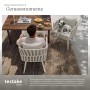 Tectake Aluminium Stuhl Lugano Im Rope Design Wetterfest und Uv Beständig 2Er Set 65 5 x 62 5 x 75 cm Beige_4