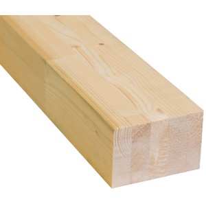Brettschichtholz SI BS11 Fichte/Tanne, 60x80x2500 mm, für Konstruktionen mit hoher statischer Beanspruchung.