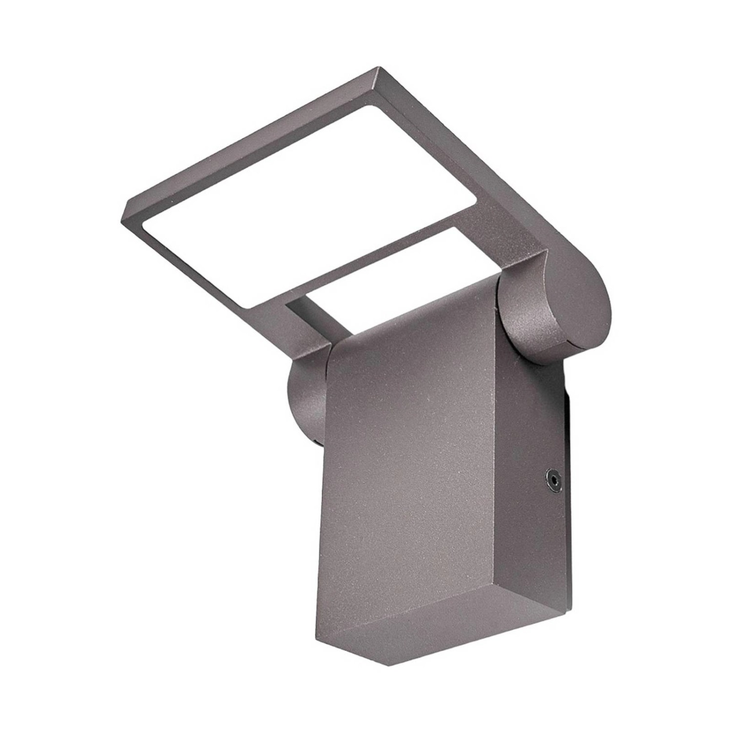 Thumbnail - Lucande LED Wandleuchte Außen Marius 9619076 Spritzwassergeschützt Modern in Alu aus Aluminium 1-flammig