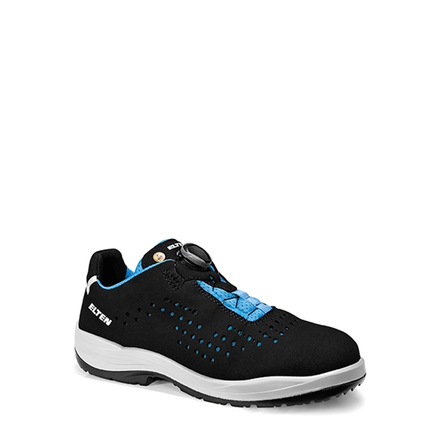 Elten Damen-Sicherheitshalbschuh Impulse Lady Boa Aqua Low Esd S1P Gr. 36