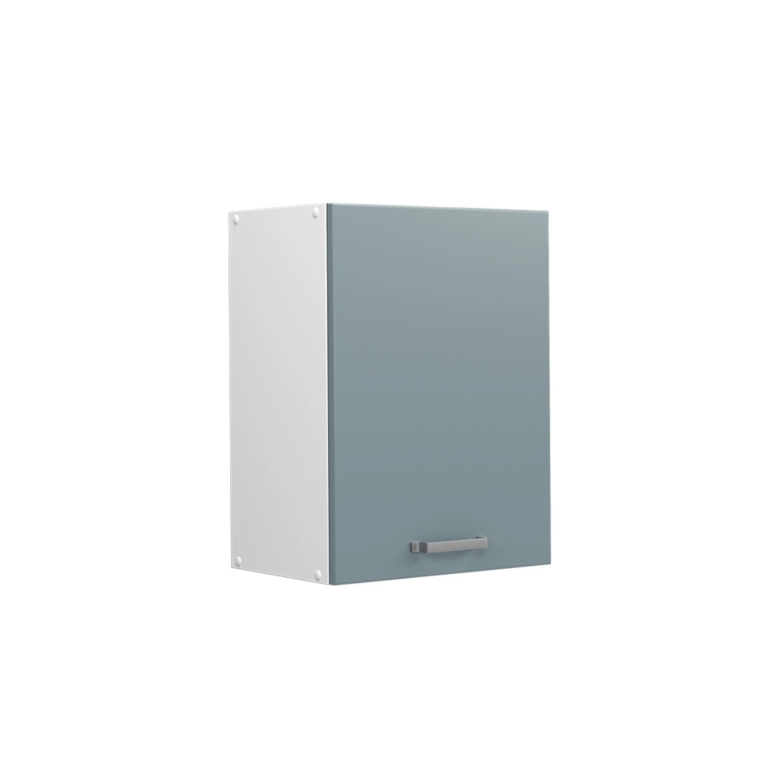 Vicco Hängeschrank R-Line Hängender Küchenschrank Blau-Grau/Weiß 45 cm