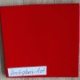 Roter, hochglänzender Fiberglas Pflanzkübel Säule, 30x30x68cm, für Innen- und Außenbereich.