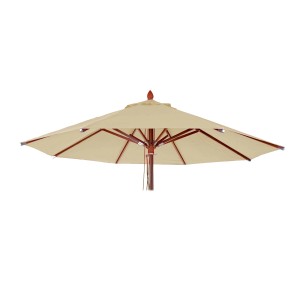 Ersatzbezug Creme für MCW Sonnenschirm C57 Ø4m. Wetterfest, mit Luftzirkulation.