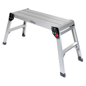 Aluminium Arbeitsplattform GAAP 760, klappbare Trittfläche für Montage, Renovierung und Dekoration.