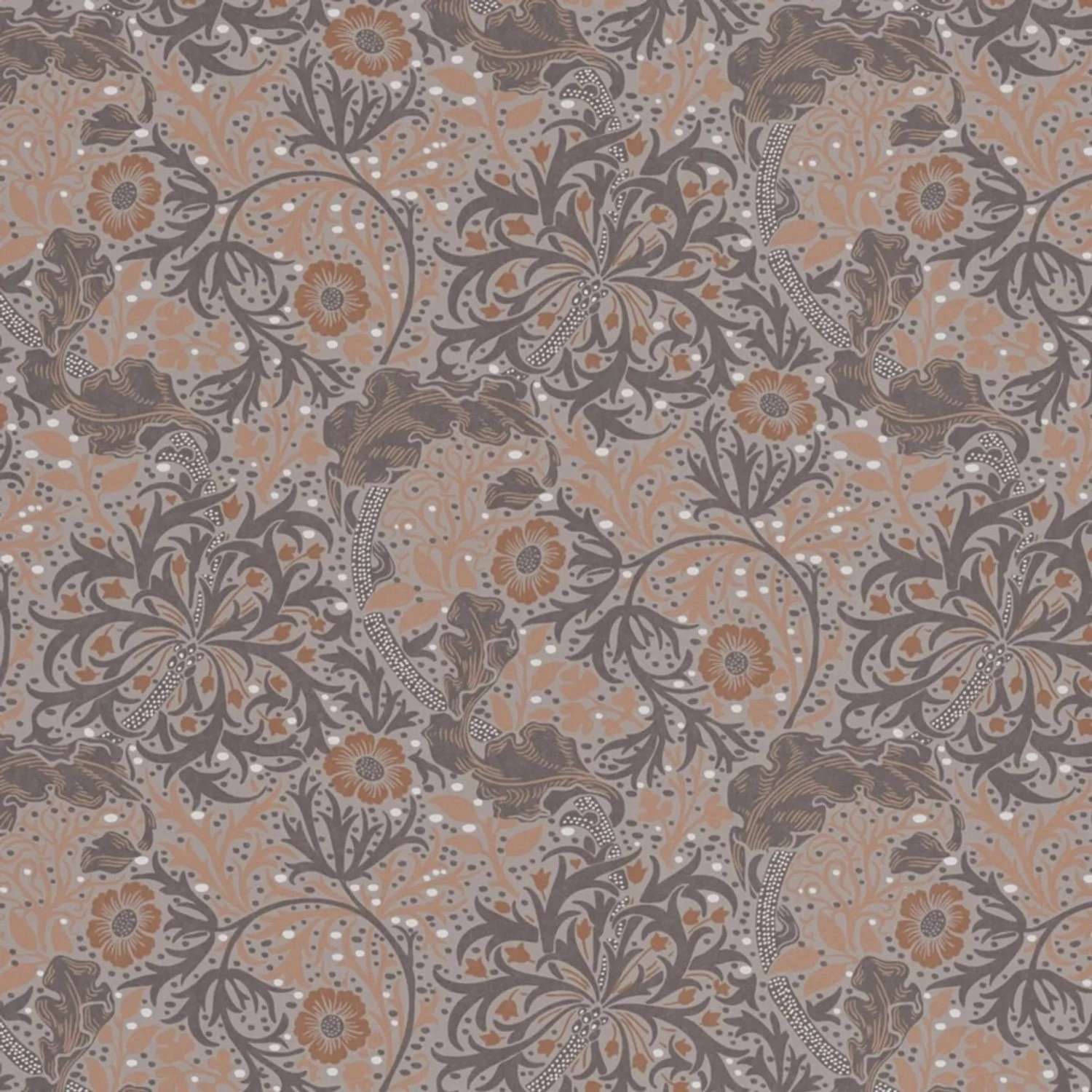 Tadessi Tapete Floral M1-No.4144 Vliestapete in Orange