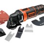 Black+Decker Multifunktionswerkzeug MT300KA mit Zubehörset, Multitool für diverse Anwendungen.