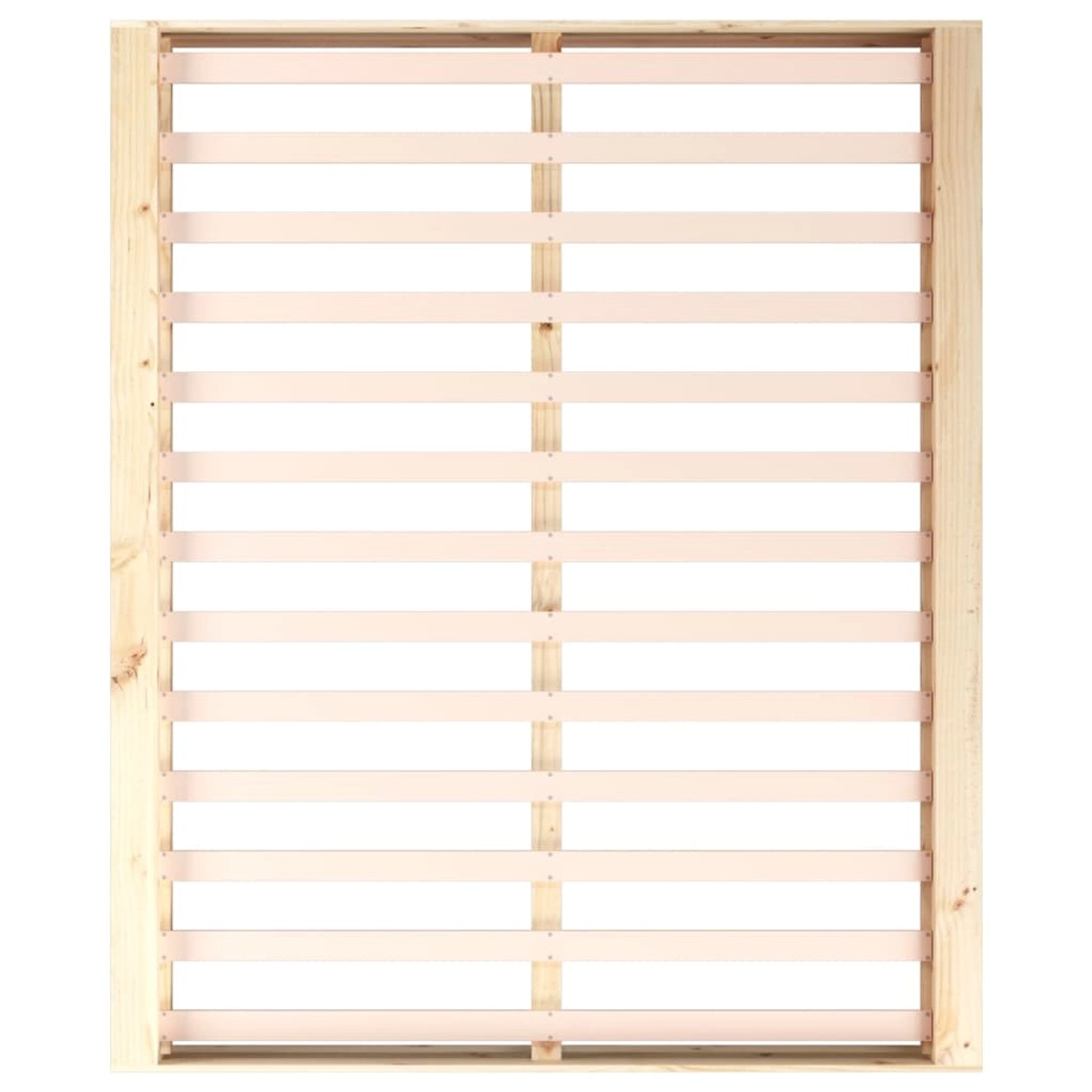 Bettrahmen aus Kiefernholz für ein 120x200 cm Bett, Lattenrost inklusive.