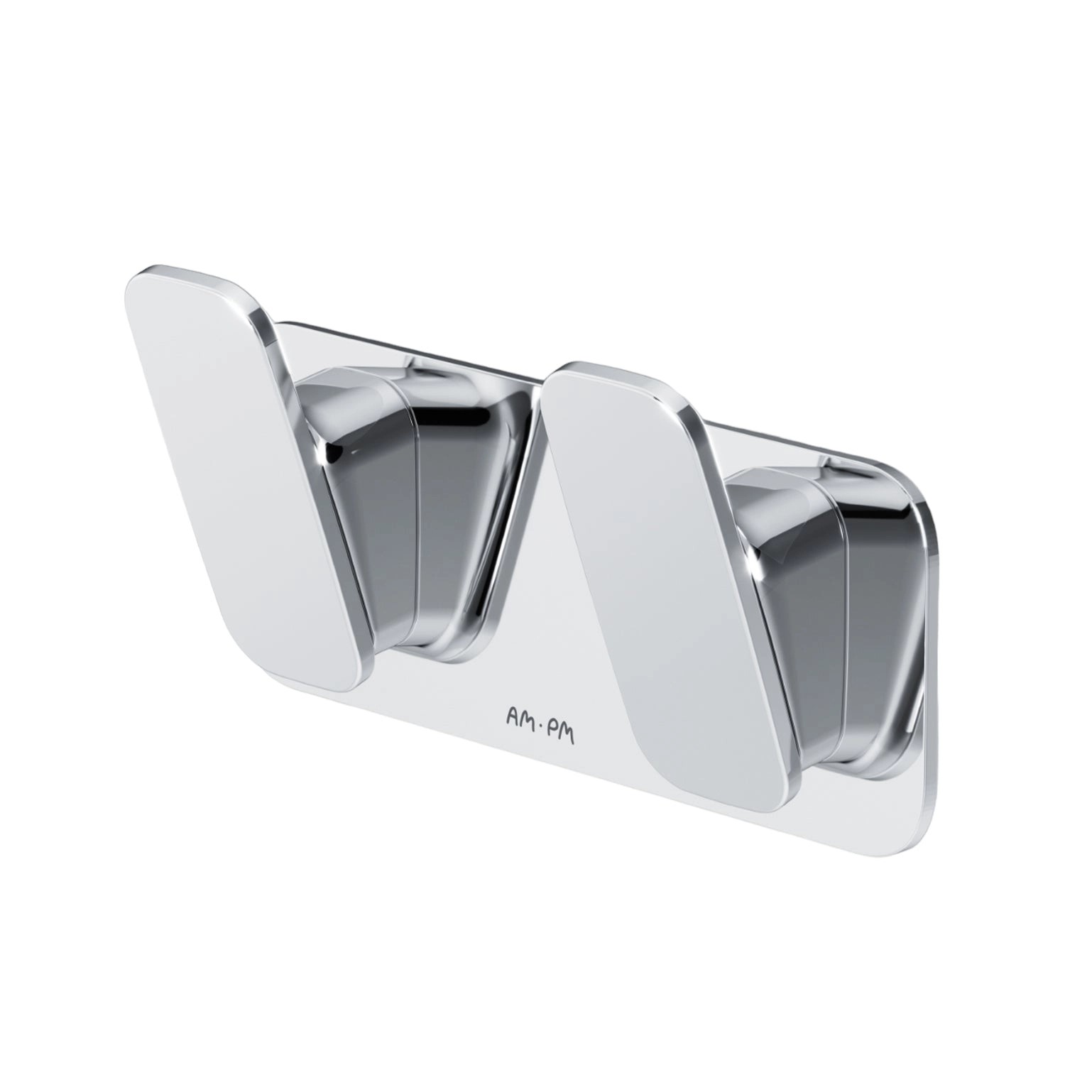 AM.PM Doppelhaken Inspire V2.0 Chrom für Handtücher im Badezimmer.